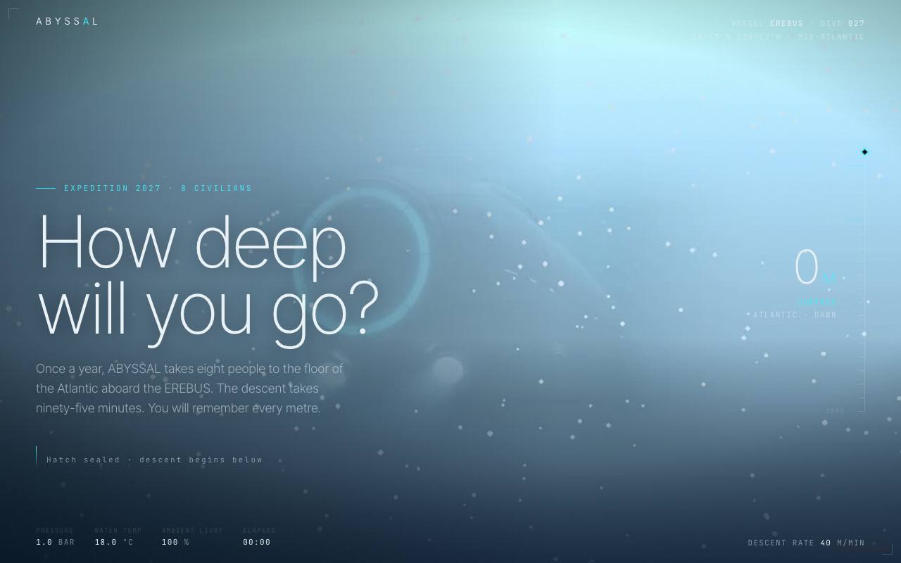 Abyssal deep sea concept