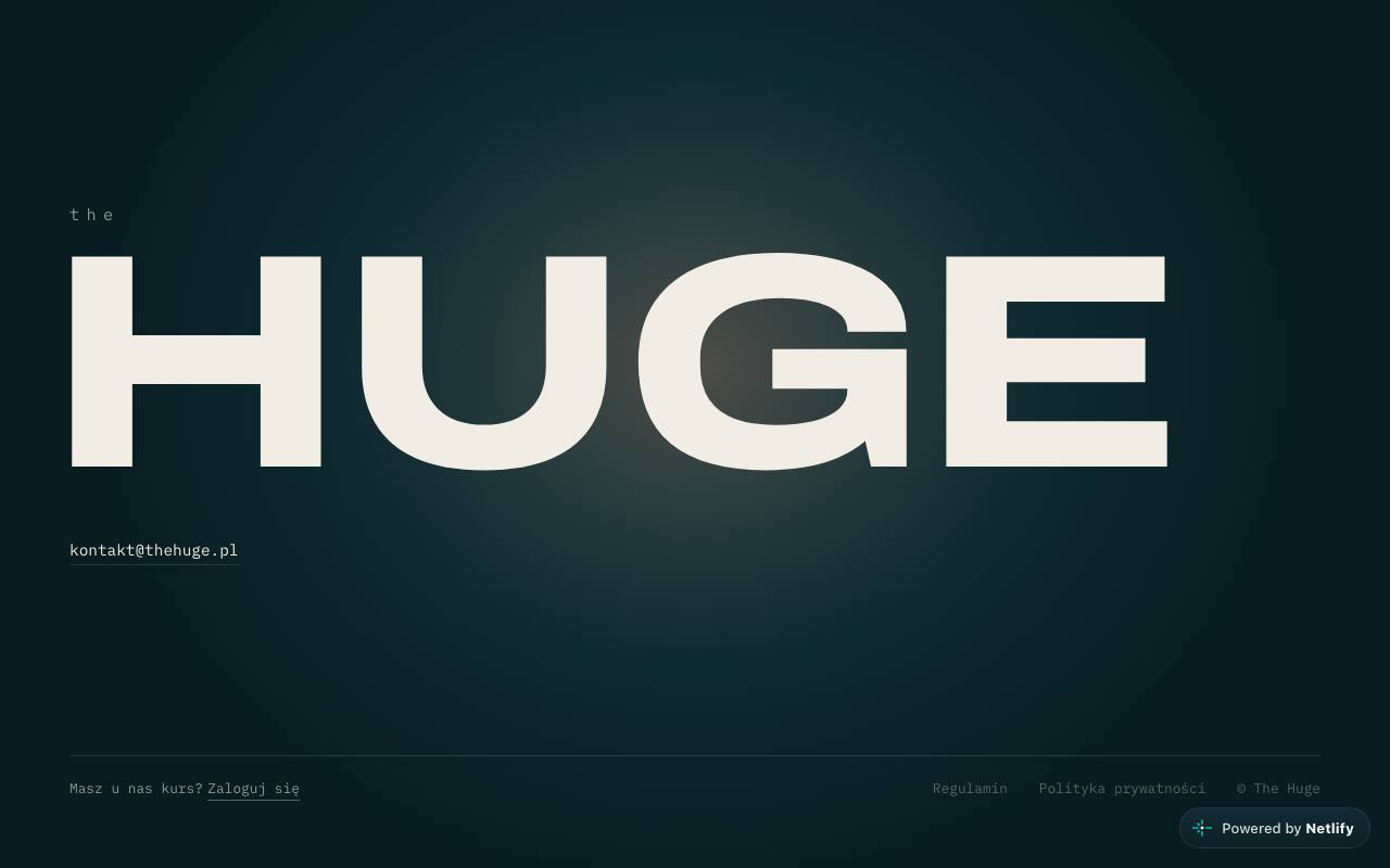 The Huge company page